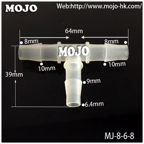 MJ-T8-6-8  Ƽ ȣ Ŀ  6.4mm ~ 8mm   Ŀ (1000 /)